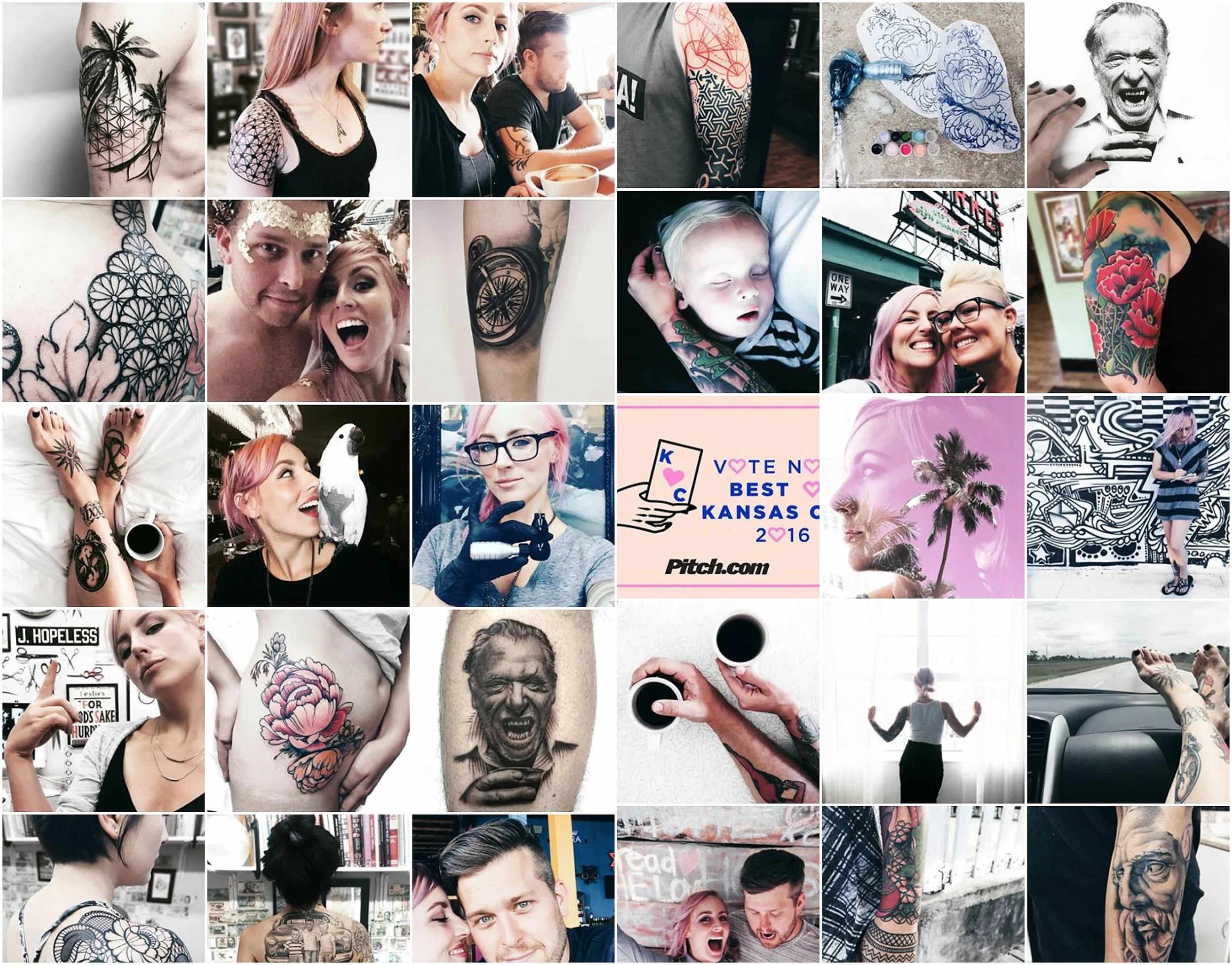 After.&nbsp;Training session about how Instagram works, how to take better pictures with her phone and edit to make a cohesive and attractive feed that will appeal more to the demographic she was trying to attract.&nbsp;