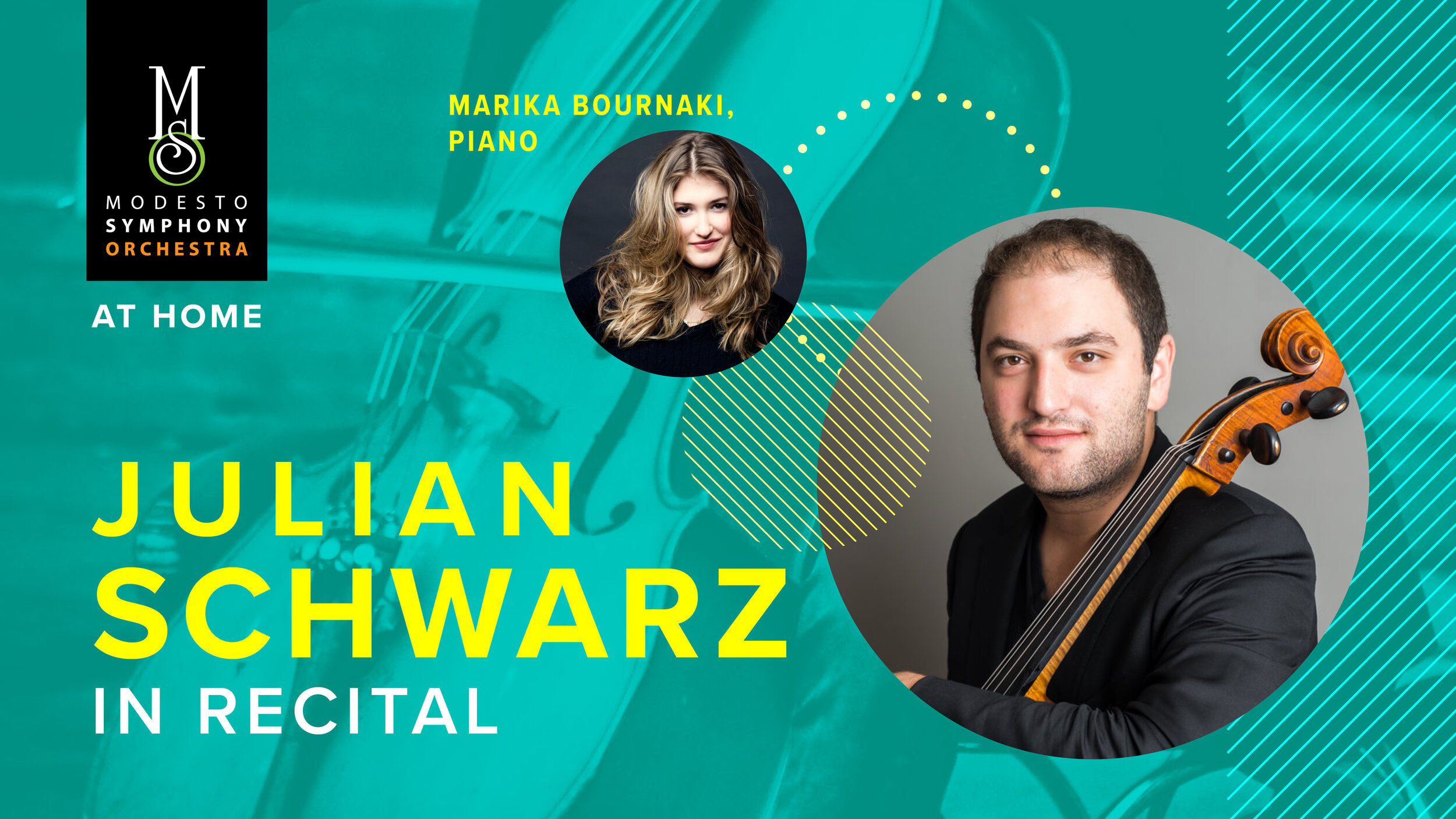 LIVE  /  MSO at Home: Julian Schwarz in Recital