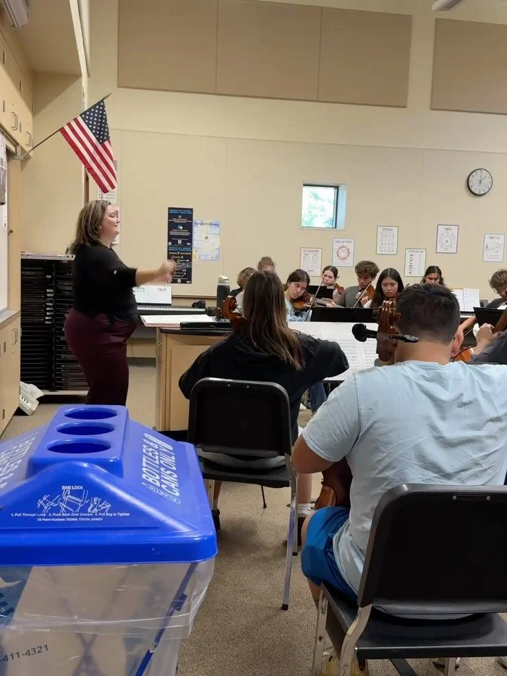 Our MSYO musicians are tuning up for their 50th season opening concert! 🎶 
We also loved having our MSO musicians stop by their workshop earlier this month to coach & inspire. 🤩
See the MSYO in action this Nov. 15 for their 50th Season Openin