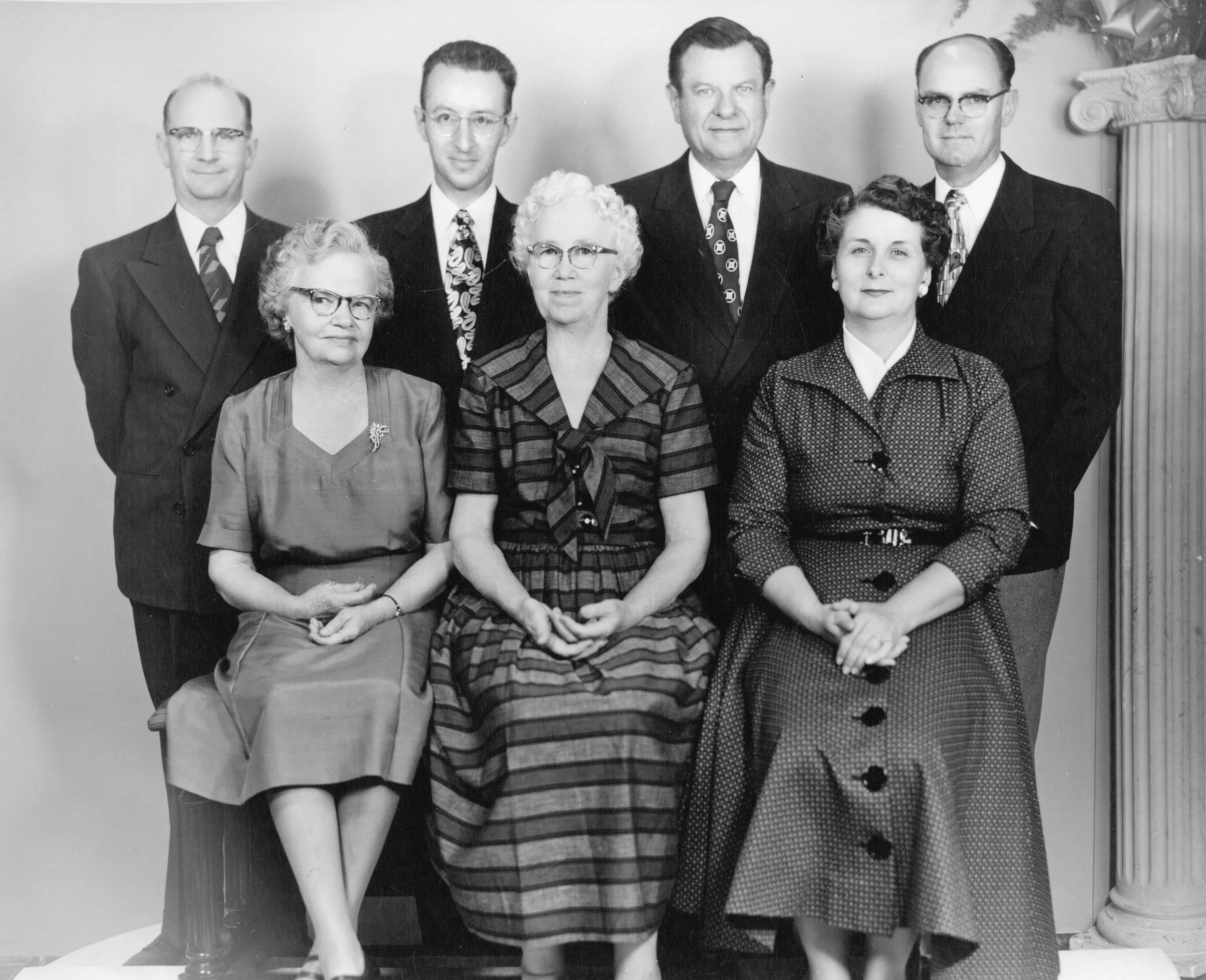 Charter Members: Thayer Jones, Don Tingle, Malin Langstroth, Harold Bartlett, Blythe Slaughter, Hilma Gerard, Margaret Bartlett