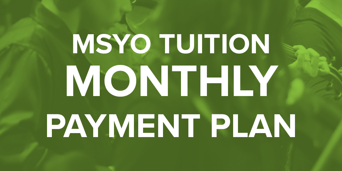 MSYO 2026/27 Season Tuition Payment Plan