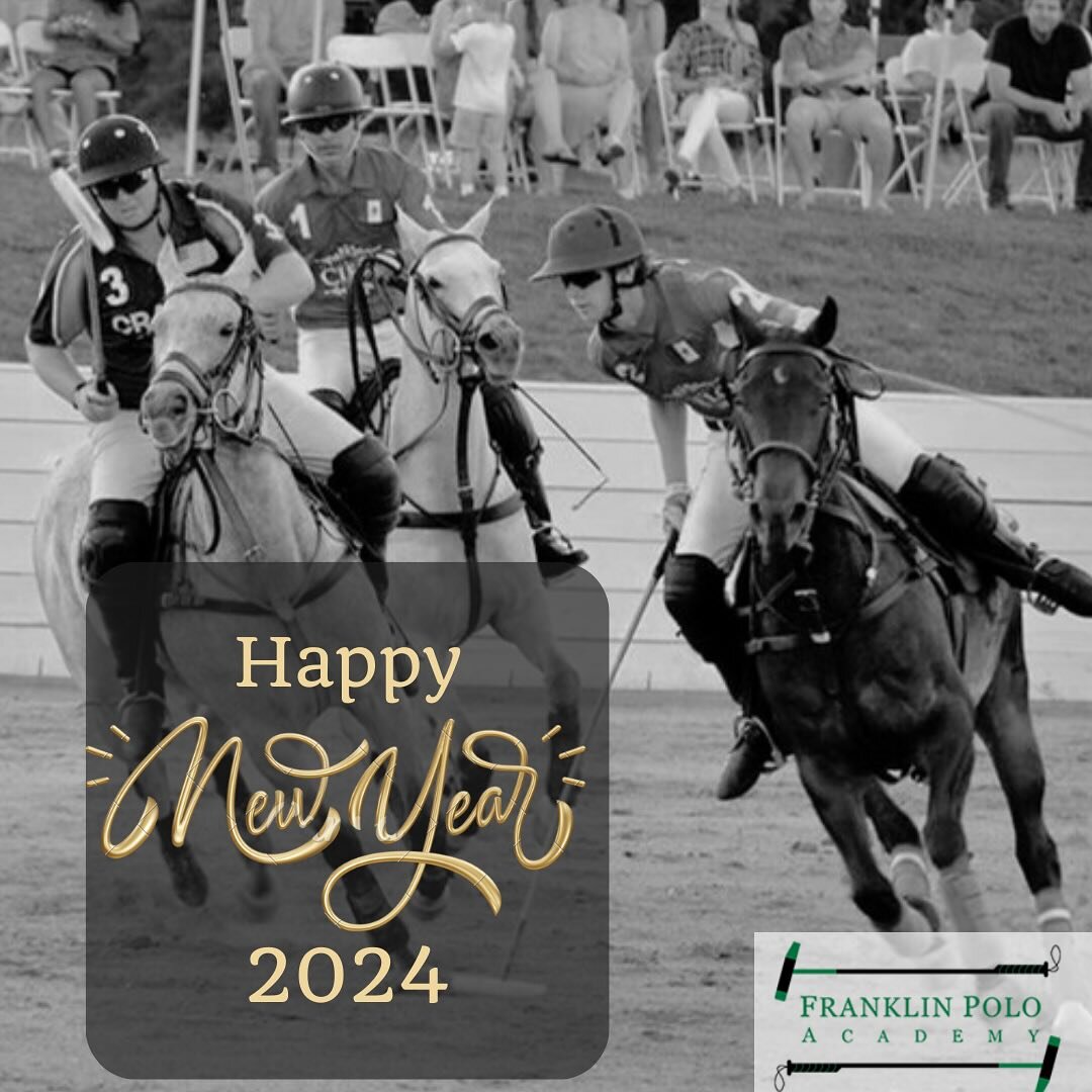 Happy New Year from Franklin Polo Academy! 2024 Season Schedule coming soon! 🐎🥂🎊
#happynewyear #2024 #polo #arenapolo #polo2024 #franklintn