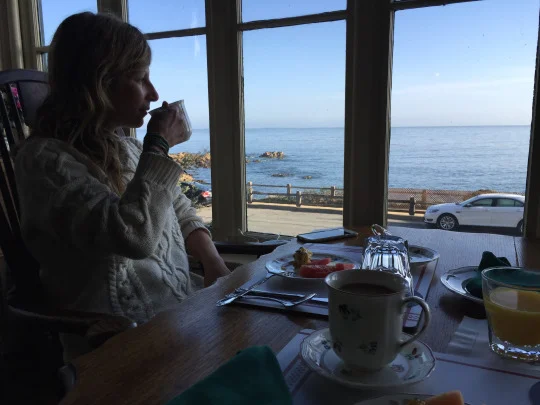 The spot for morning coffee