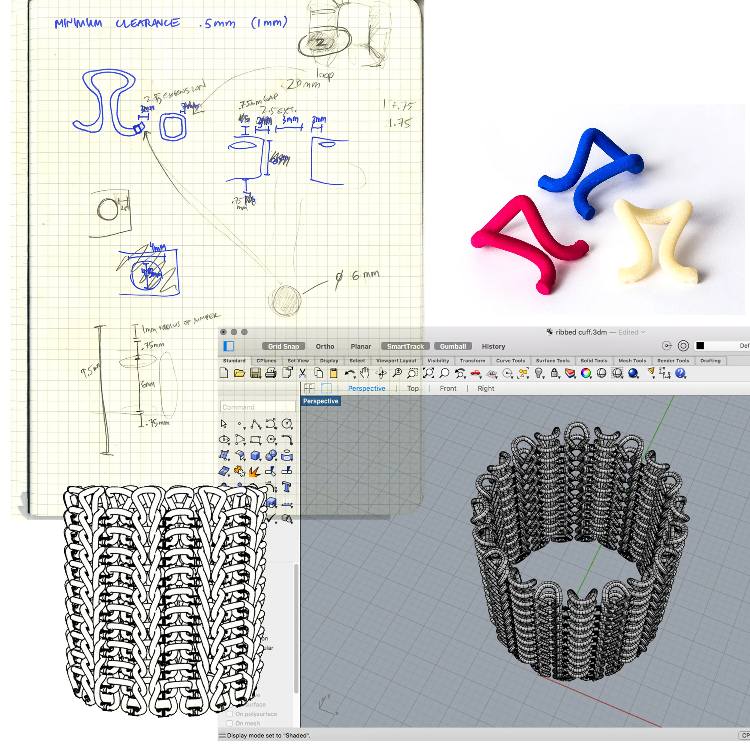  3D PRINTING COLLABORATION WITH JEWELRY DESIGNER,  CASSIDY TERRY . 