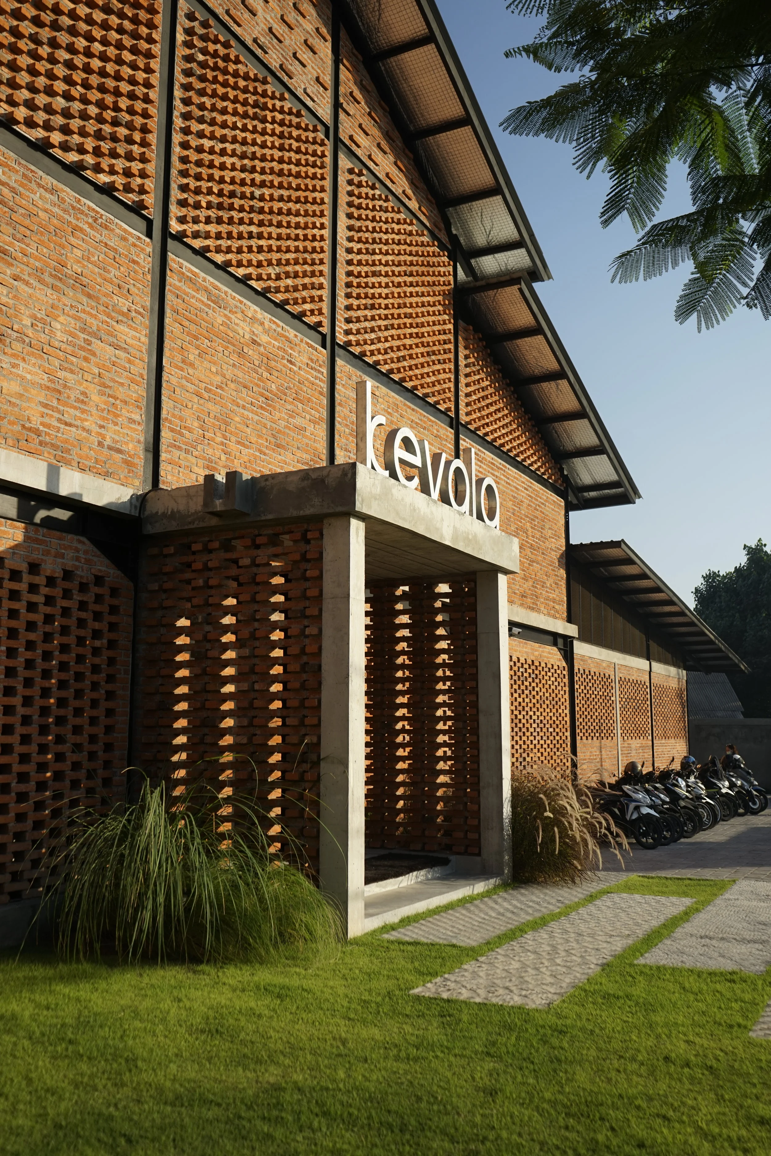 Kevala Ceramics, Bali - exterior beauty.