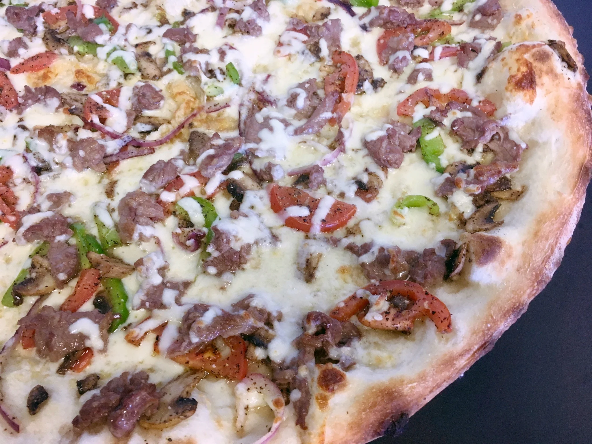 Philly Cheese Steak Pizza