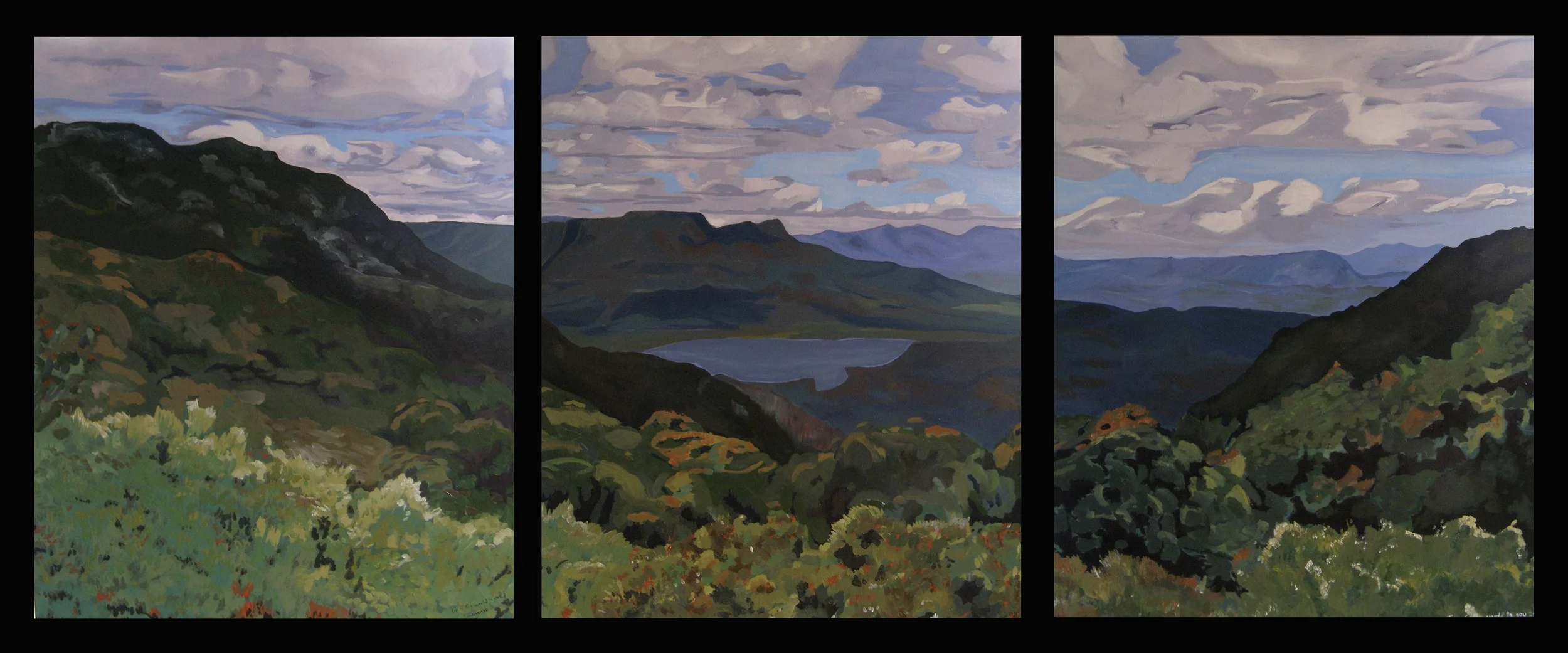 Top of the World Triptych