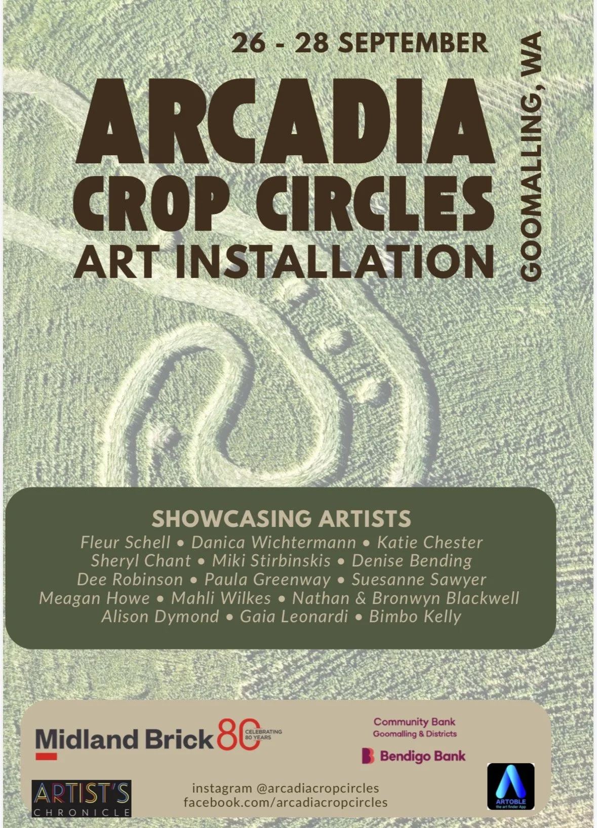 Arcadia Crop Circles 2026 | Where Feathers Gather | Danica Wichtermann