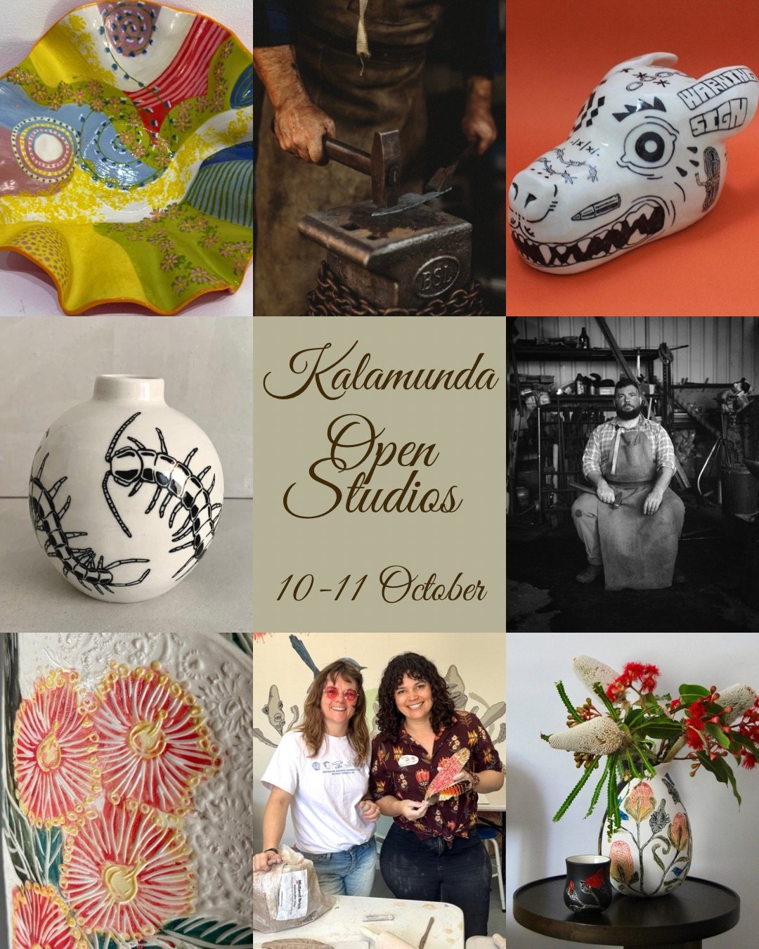 Kalamunda Artrooms Open Studios, 10-11th October 