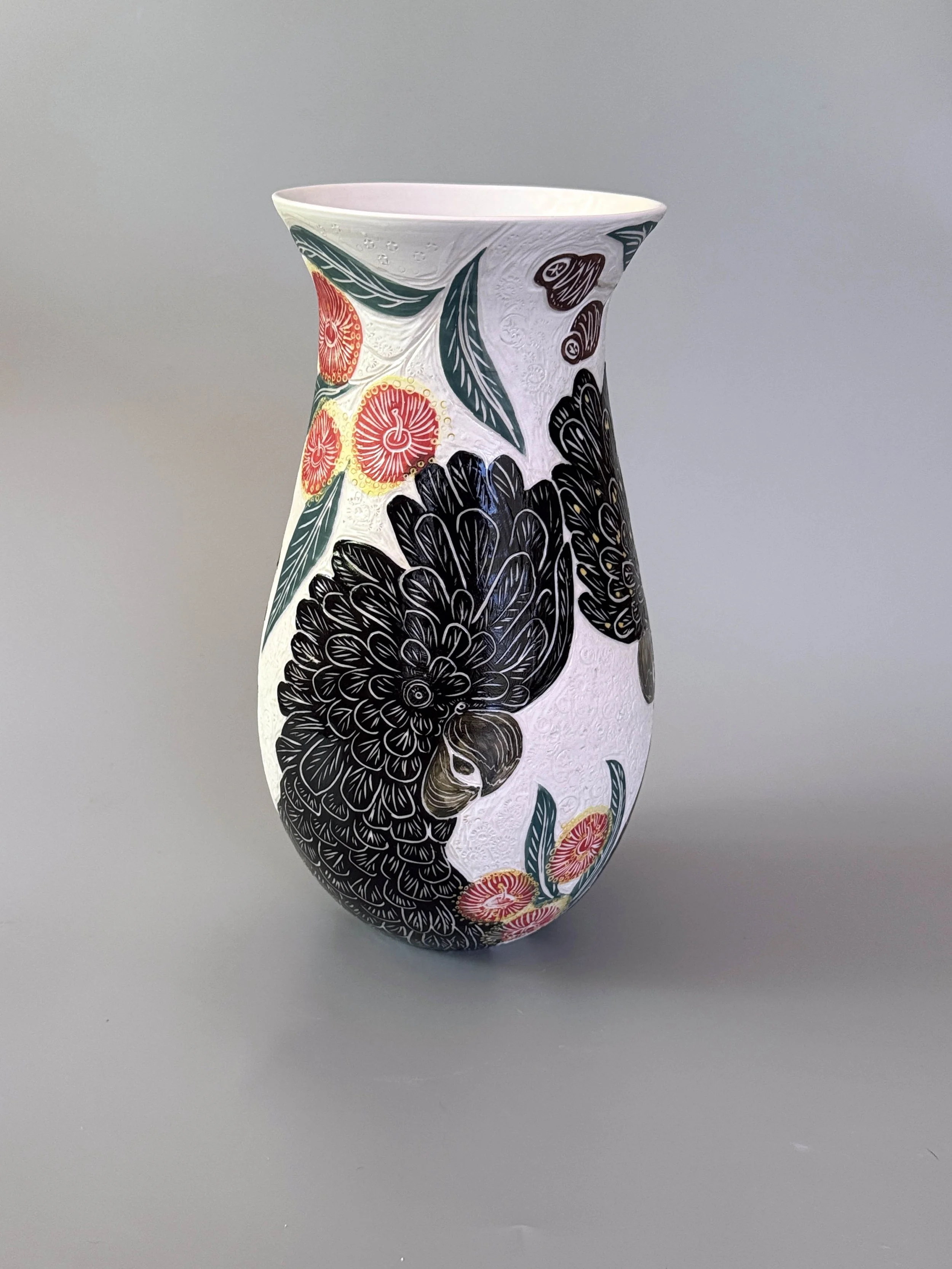 Danica Wichtermann Red-tailed black cockatoo wild resilience_2025 Guardians of the Canopy.jpg
