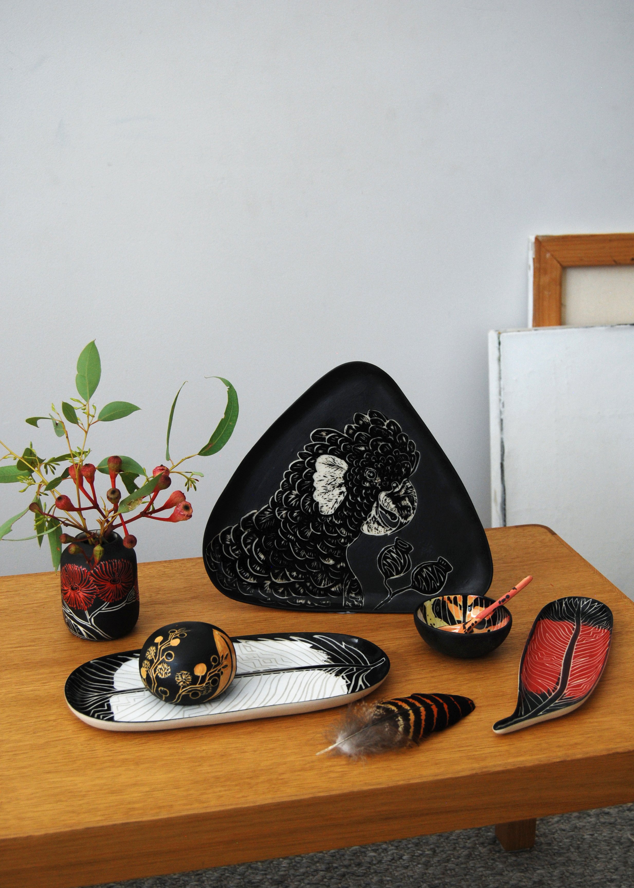Cockatoo ceramic collection Danica Rediscover Ceramics