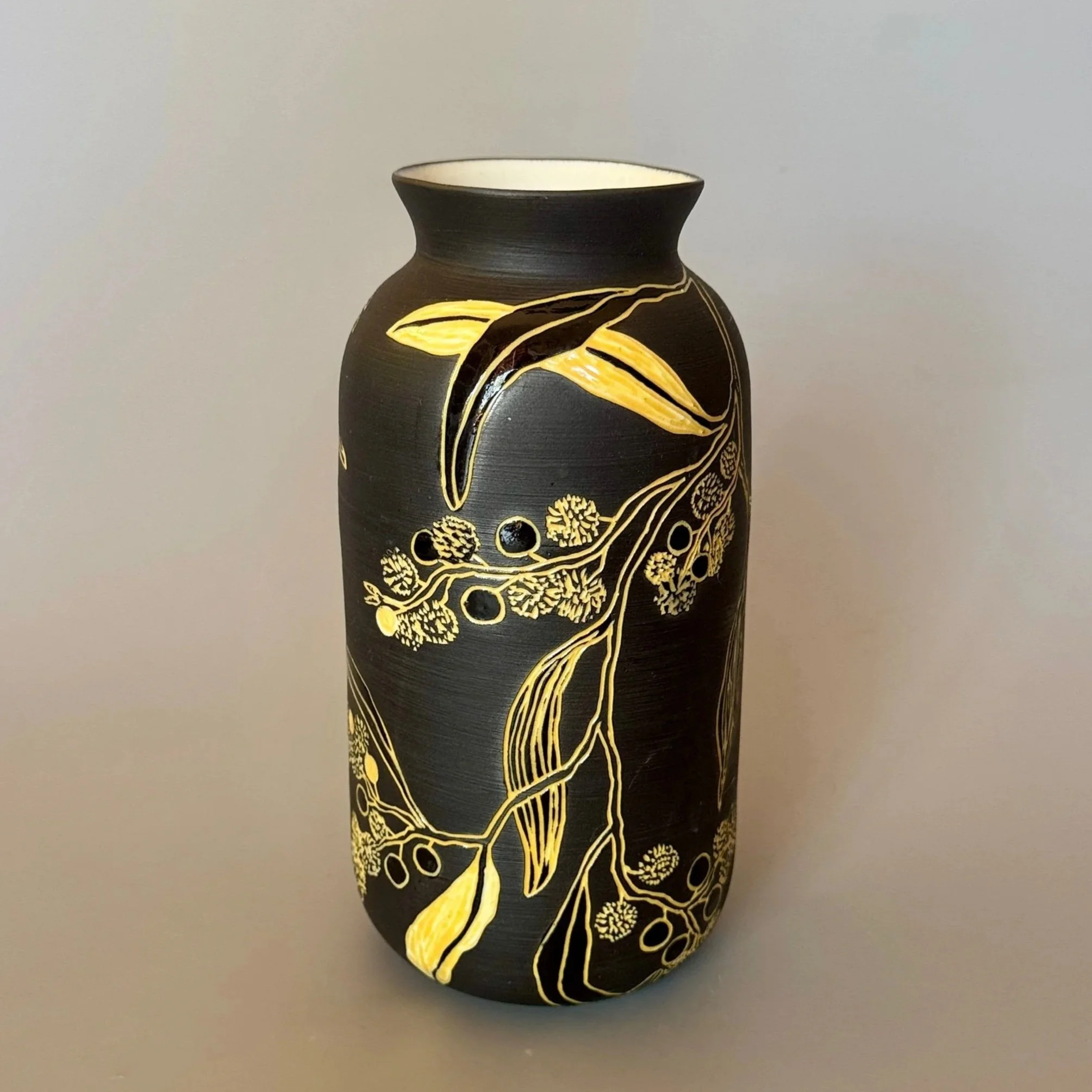 Golden Wattle Vase