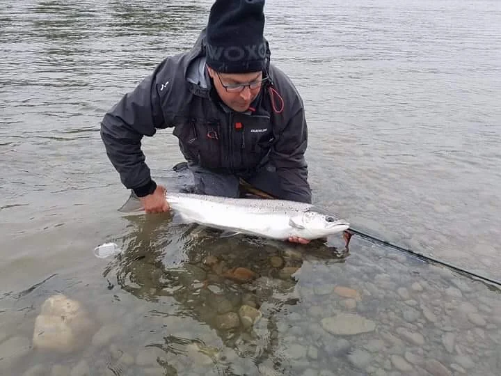 Svein Tore Sætre med "silver power" på trekanten. 89 cm C/R. Foto: Atle Hauge.