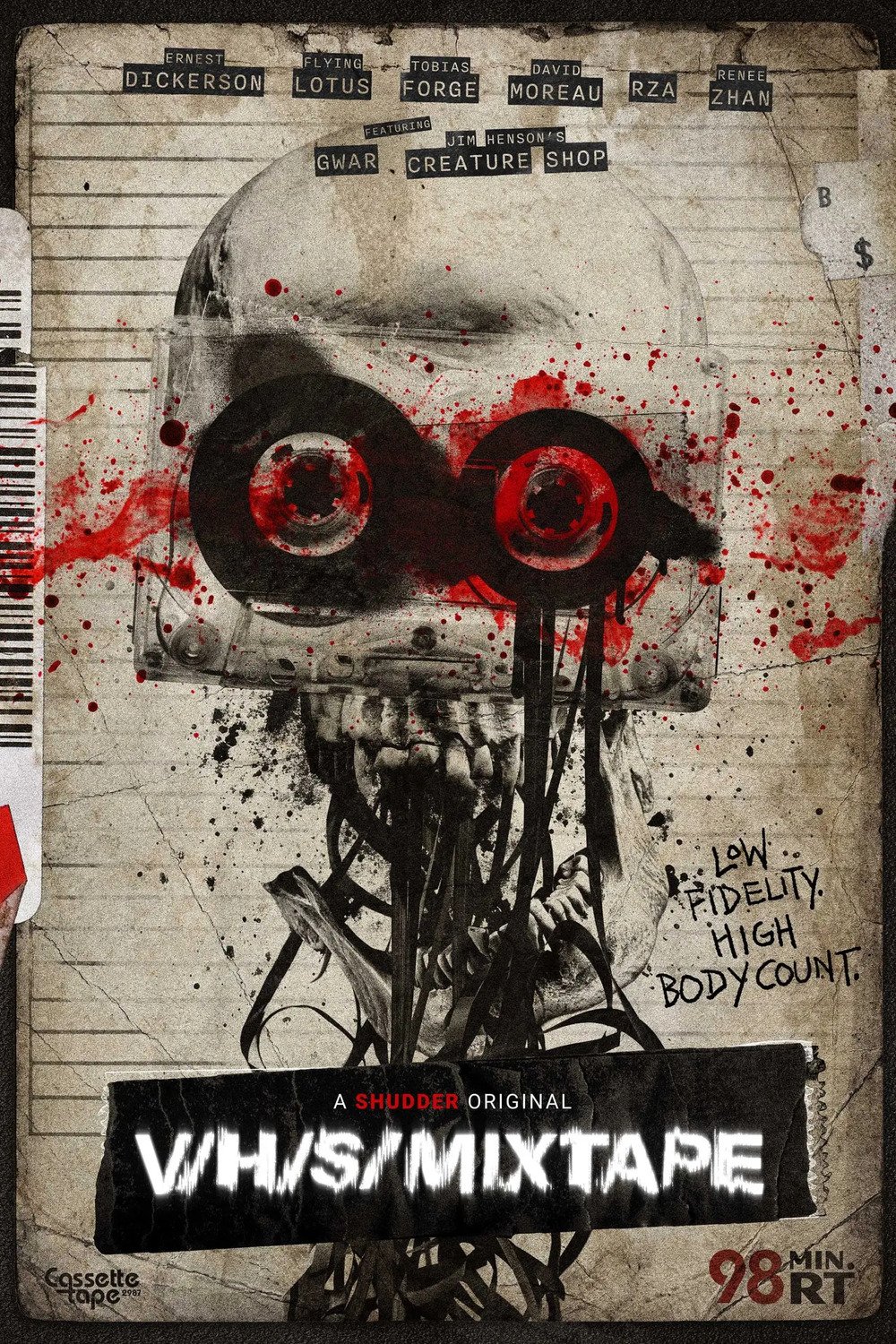   V/H/S Mixtape   Client: Shudder  Agency: The Refinery  Creative Director: Sean Dunkerly 