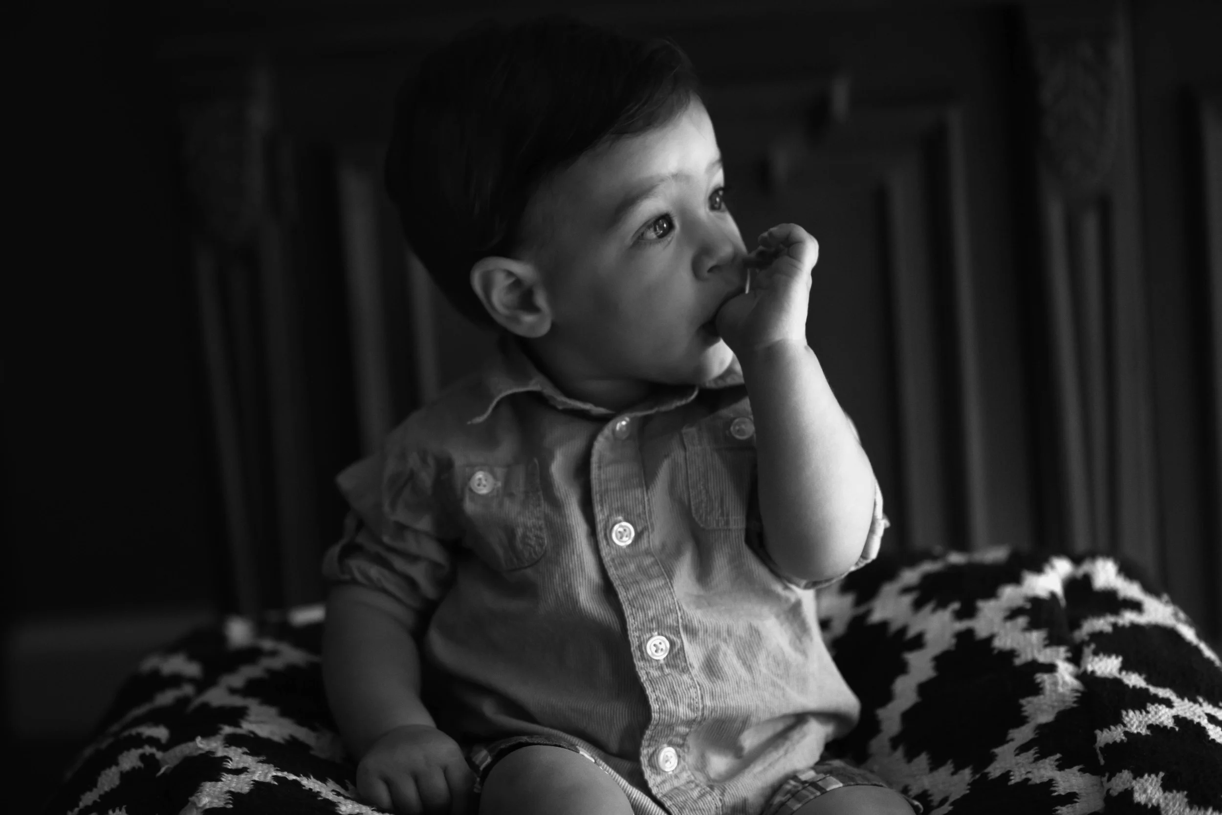 Getting daddy to sing...