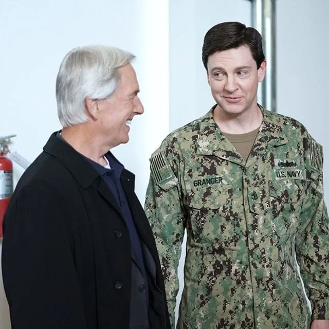 A little #tbt to me and my new BFF (at least in my mind), #markharmon on set finishing our work on #ncis
Such a wonderful experience with the cast and crew, and I didn’t die, so maybe I’ll be back...? 🤞
📸 @flemmingsonja (thanks for the pic Sonja!)