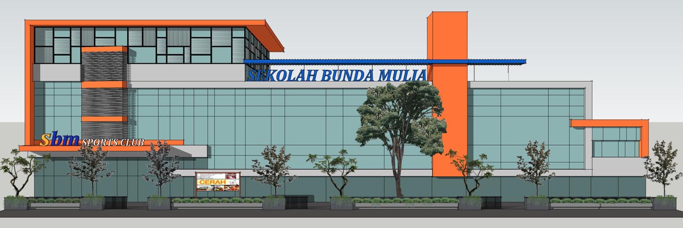 Sekolah Bunda Mulia (Sangaji) has been around for 30 years, starting off with small areas of shop house units. Throughout the years, they have expanded in units and physical size. Our design team has worked with SBM since 2012 in renovatingmany parts of the school compound, from the facade to the interior, including the sports club and even to the learning classes. 