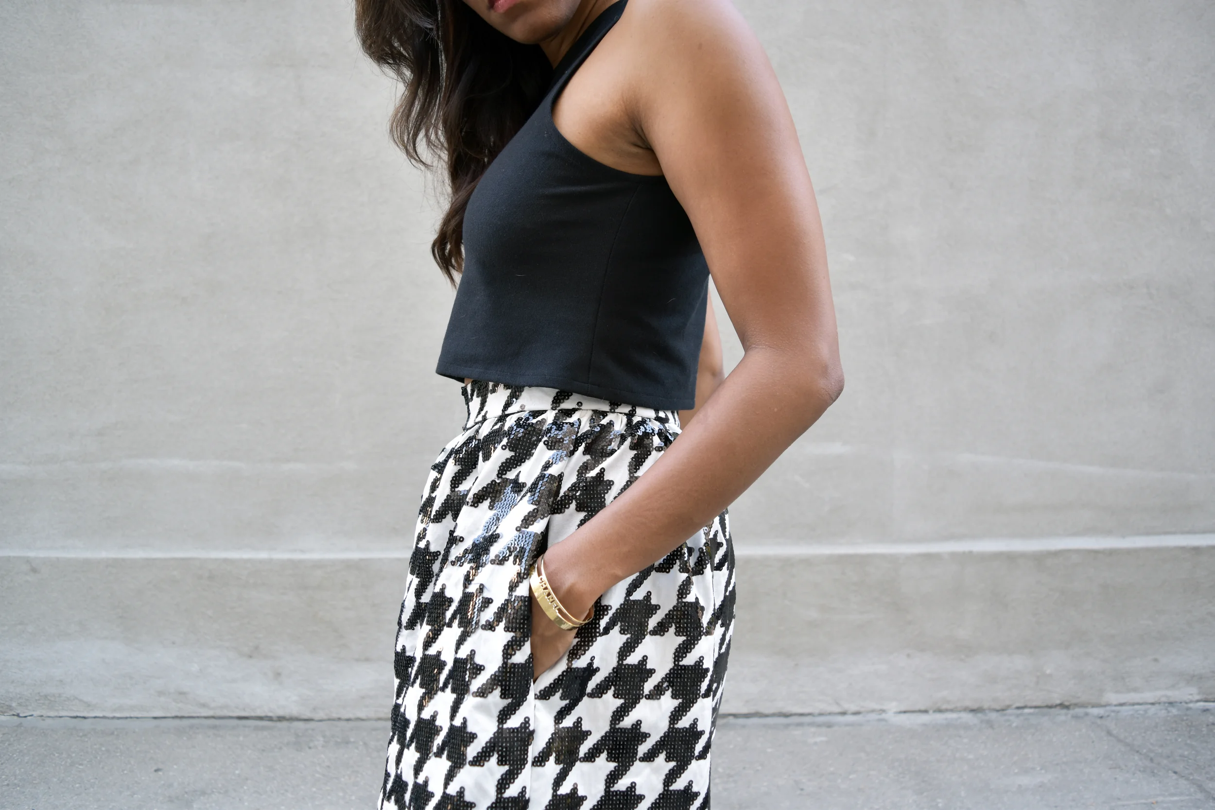 House of LVA Sequin Houndstooth Skirt 05.jpg