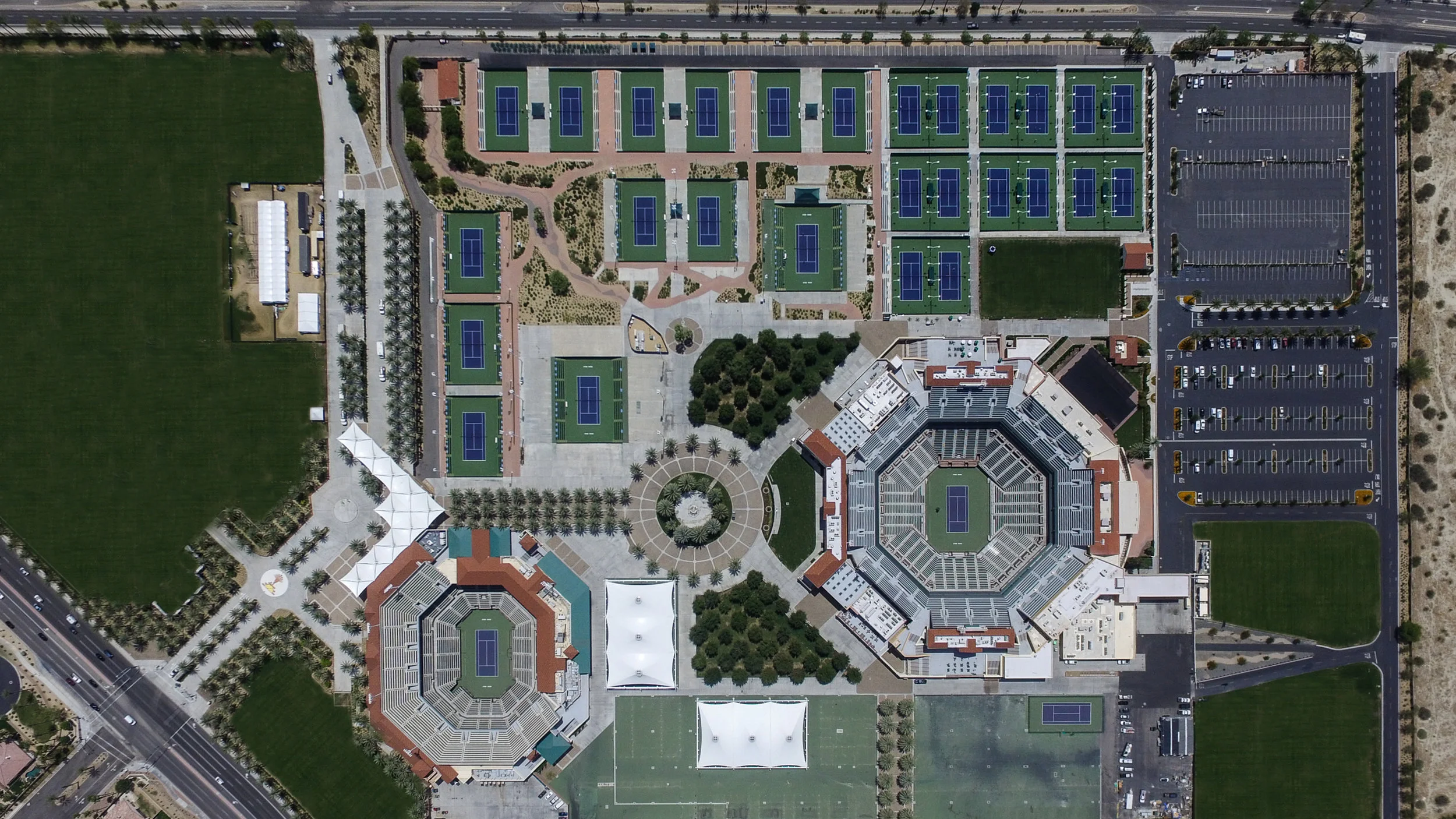 Watkins Landmark - Indian Wells Tennis Gardens by Owl House Creative