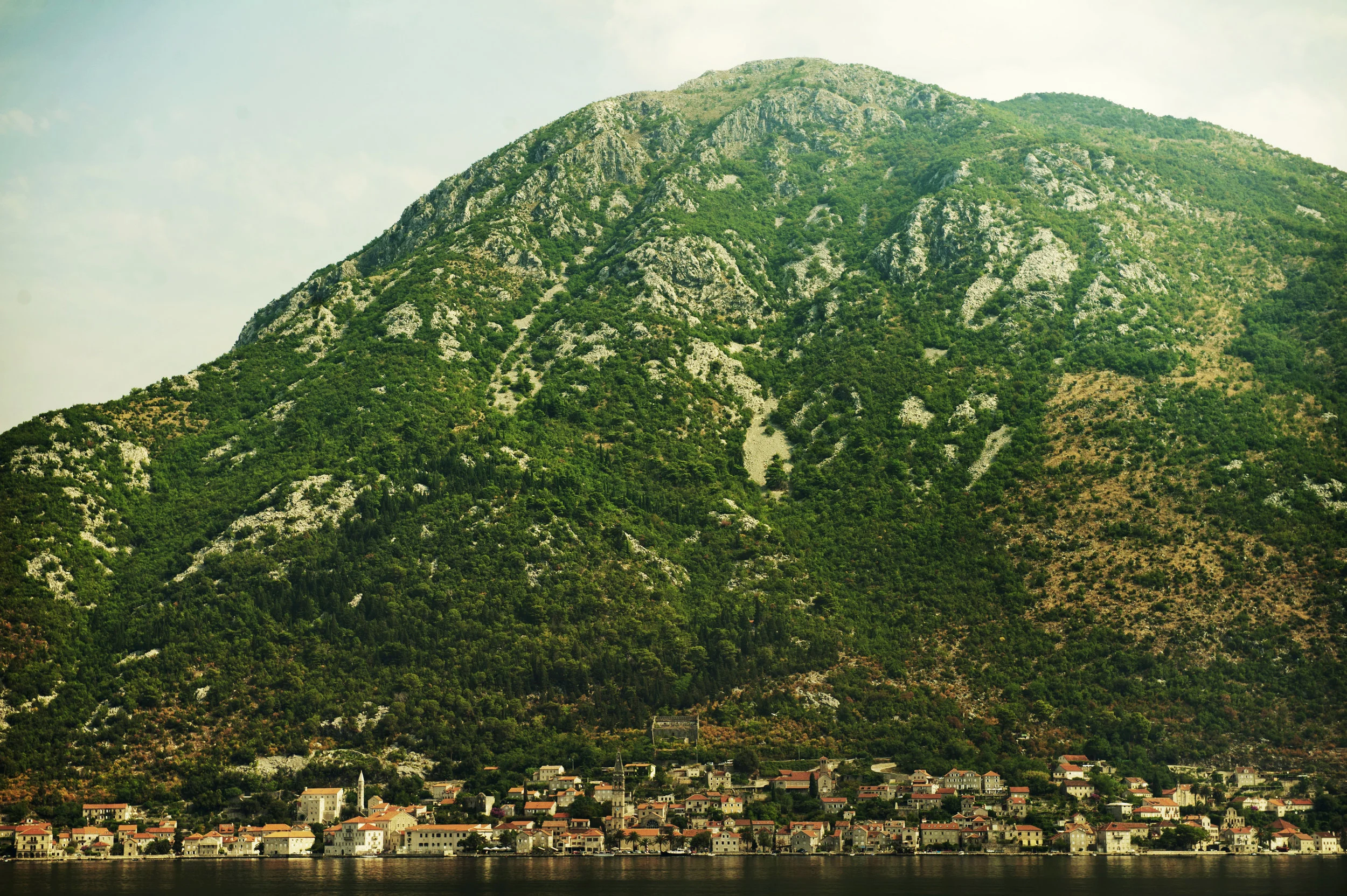Kotorbukten i Montenegro