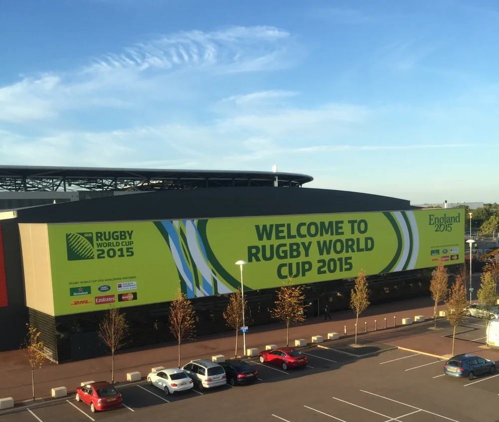 Rugby World Cup Style Installations Graphics