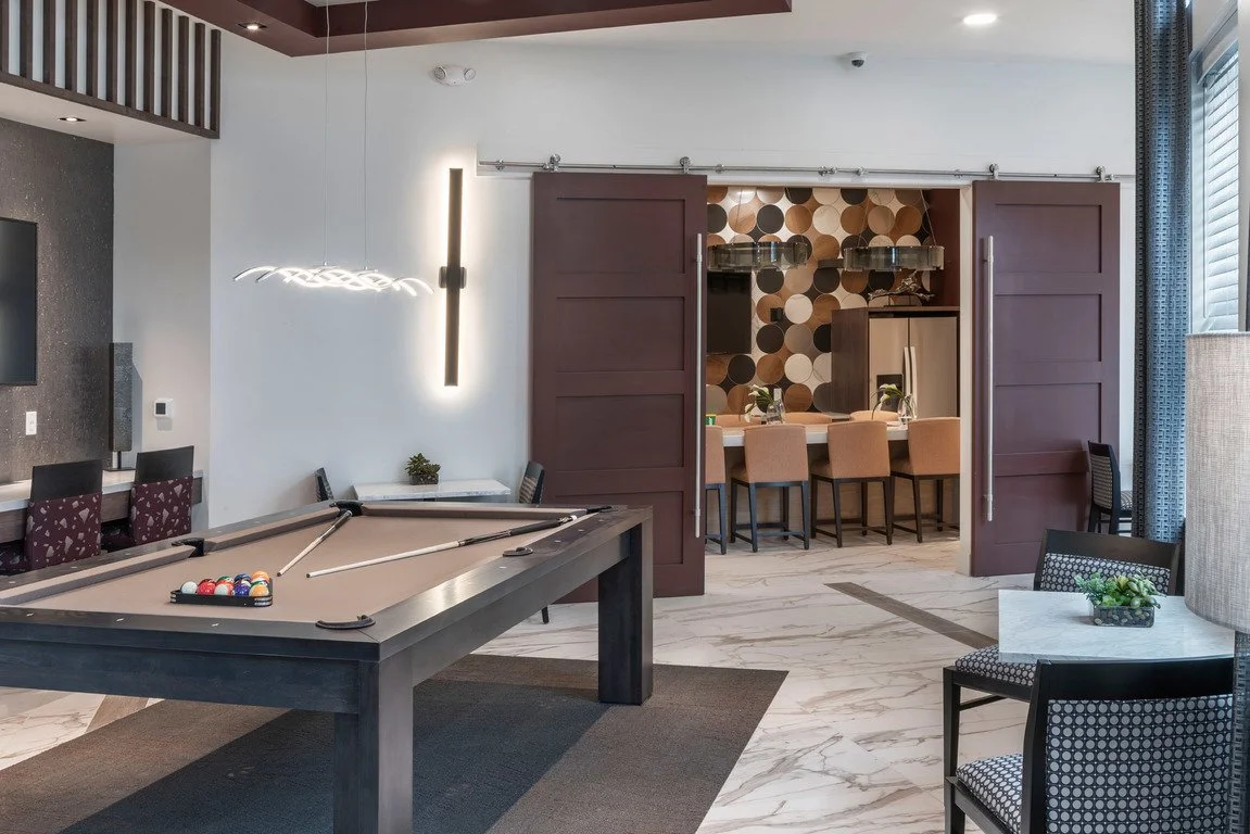 The Vue at Maynard Crossing - Game Lounge with Pool Table - Audrey Lane Happy - Forum Architecture.jpg