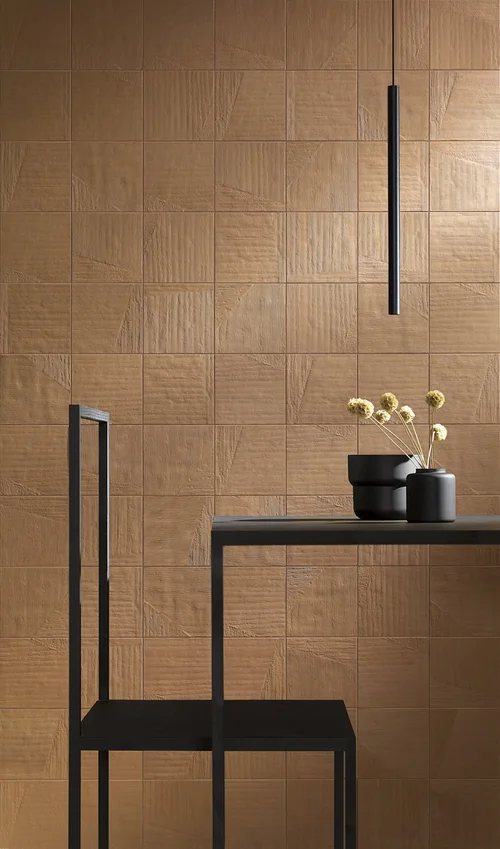 Scribe Collection: Carved Tile Art with Dynamic Light Reflections