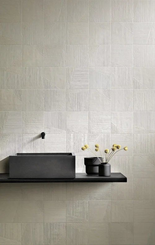 Scribe Collection: Carved Tile Art with Dynamic Light Reflections