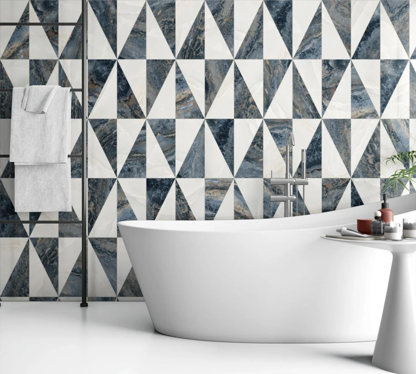 Adventure Awaits, Pattern A, Grande Scale, Orbico Polished, Onyx White Polished