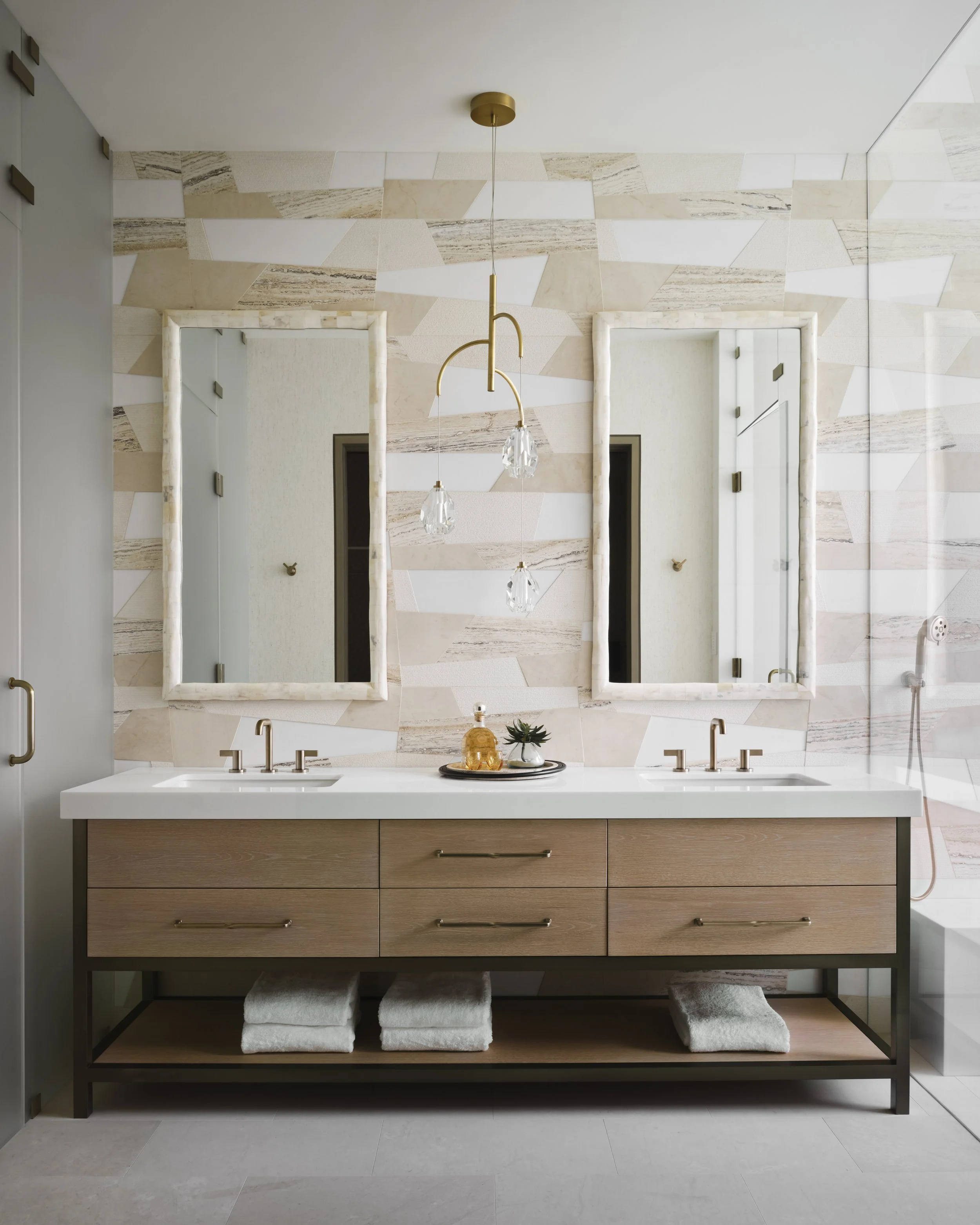 Wedge, Grande Scale, Custom Natural Stone 