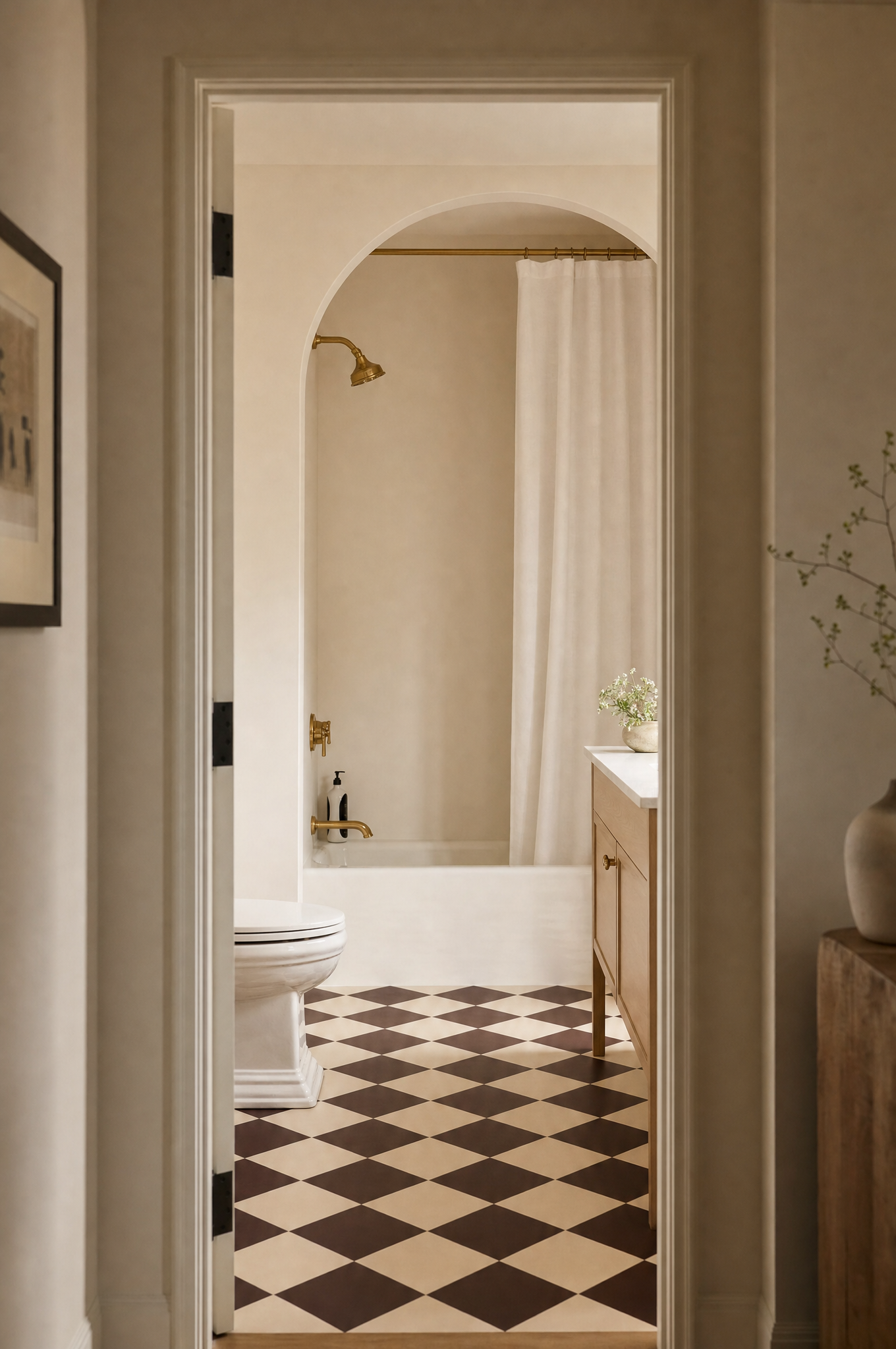 Audrey Lane-Wag Society-Checkerboard Tile-Pure White + Cocoa (1).png