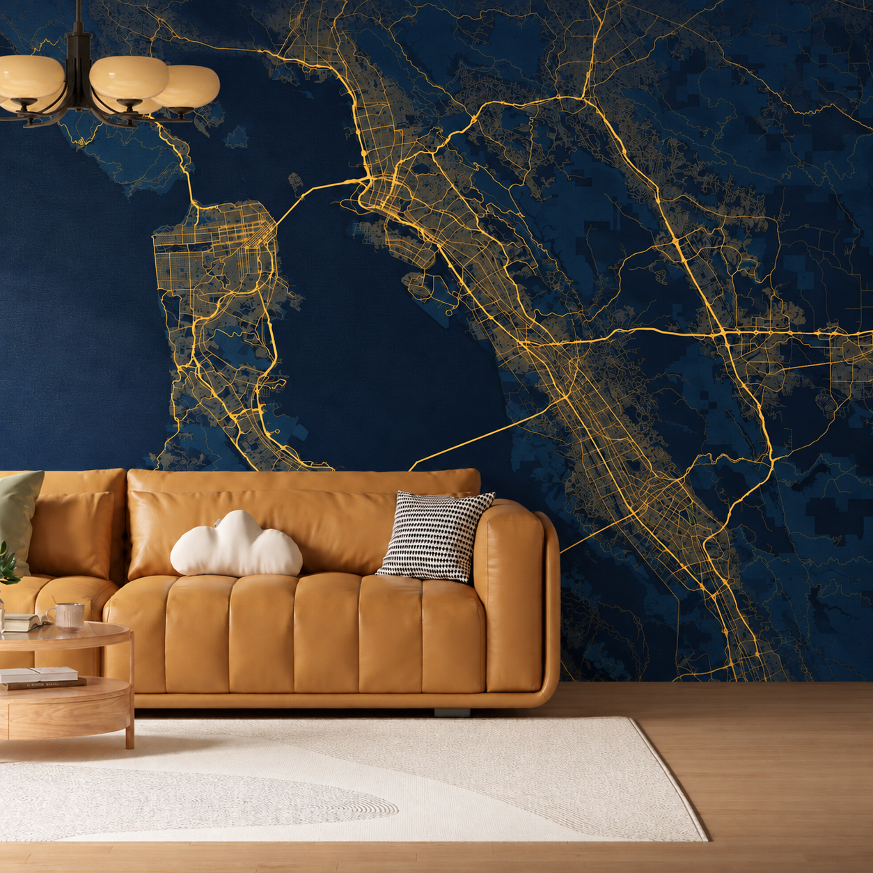 Audrey Lane-Urban Atlas-Custom Map Wall Paper-Wallcovering-San Francisco Bay California  .png