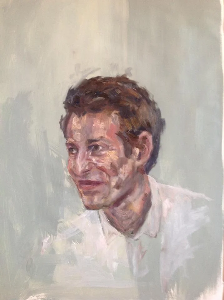   Joshua , Oil on linen backed paper,&nbsp;2013 