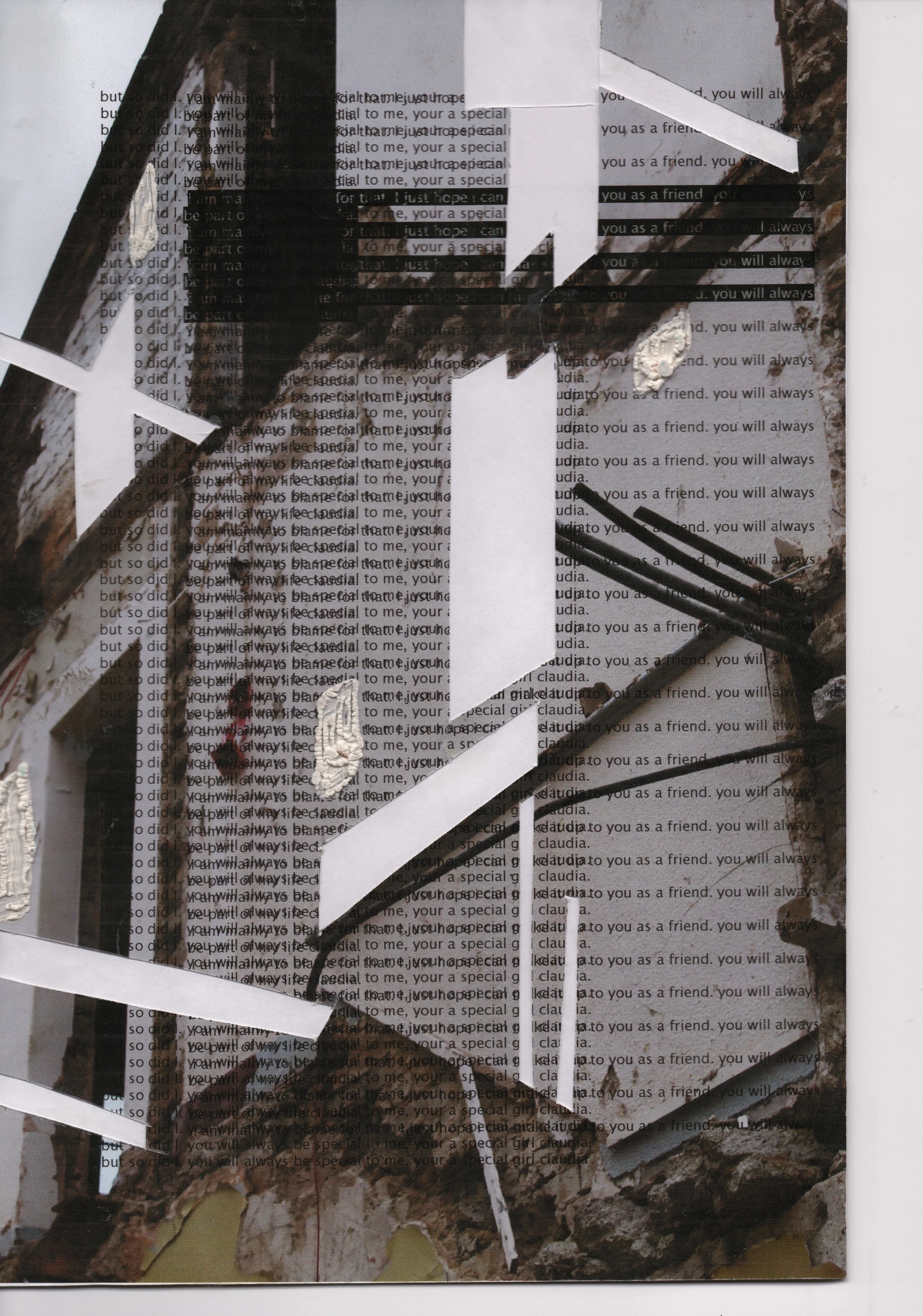   Architectural palimpsests as metaphor,  2012 