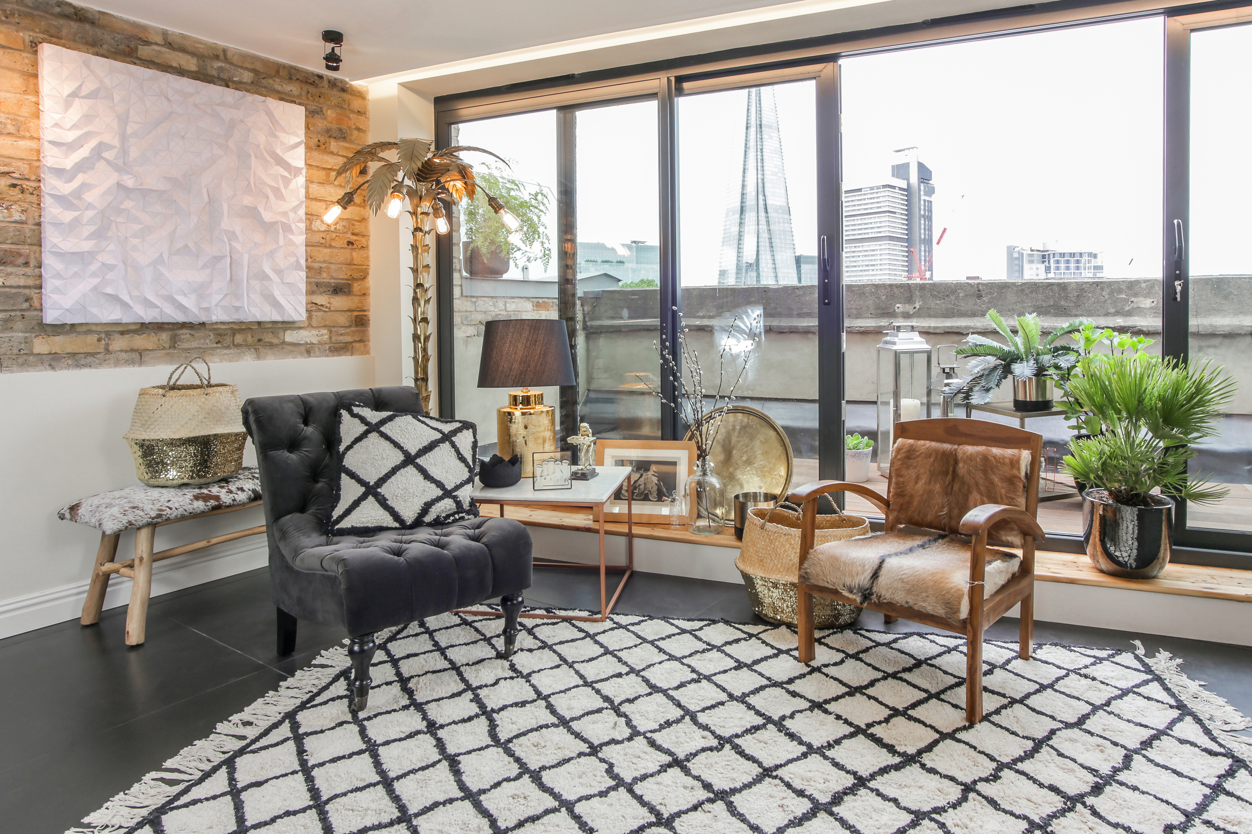  Untitled shot in 2016 for a magazine editorial. Interiors by Polly Playford Design using furniture from Rocket St George. 