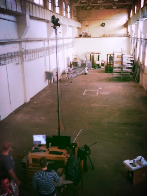 Early testing of National Geographic setup and footprint circa 2011