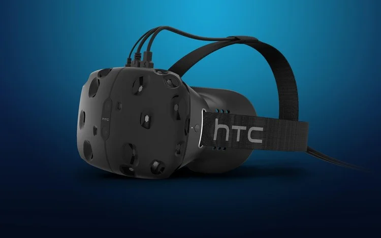 Vive Virtual Reality headset by HTC and Valve