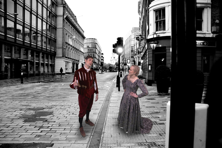 Romeo and Juliet in Augmented Reality from INDE's HeroMirror.