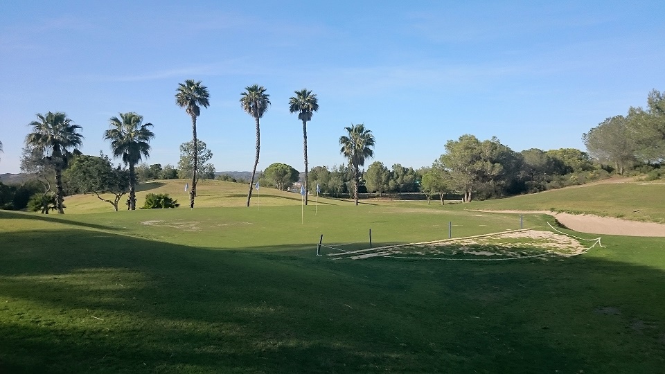 practice green at Castro Marim