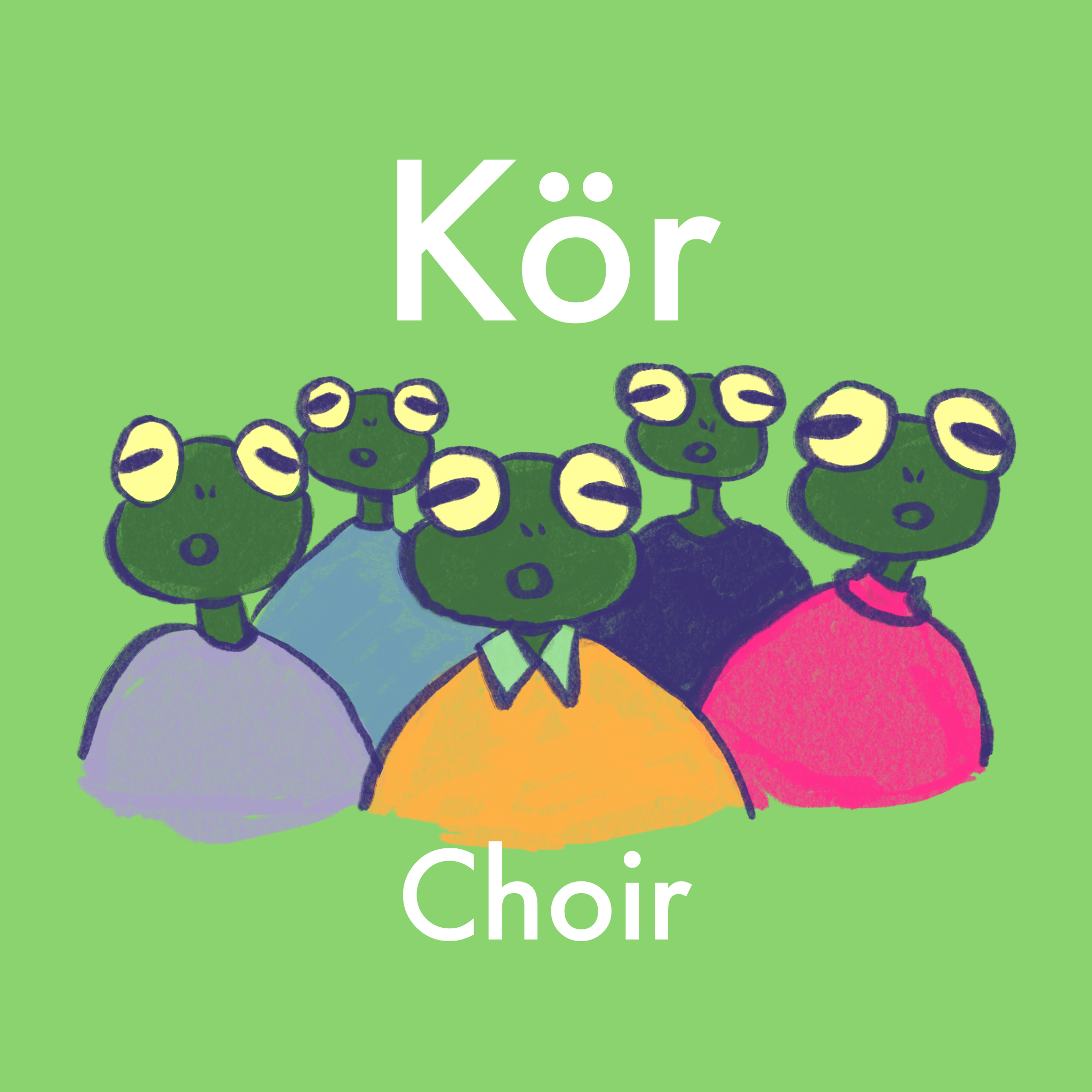 Kör med Quackapella! / Choir practice with NF's choir Quackapella! 