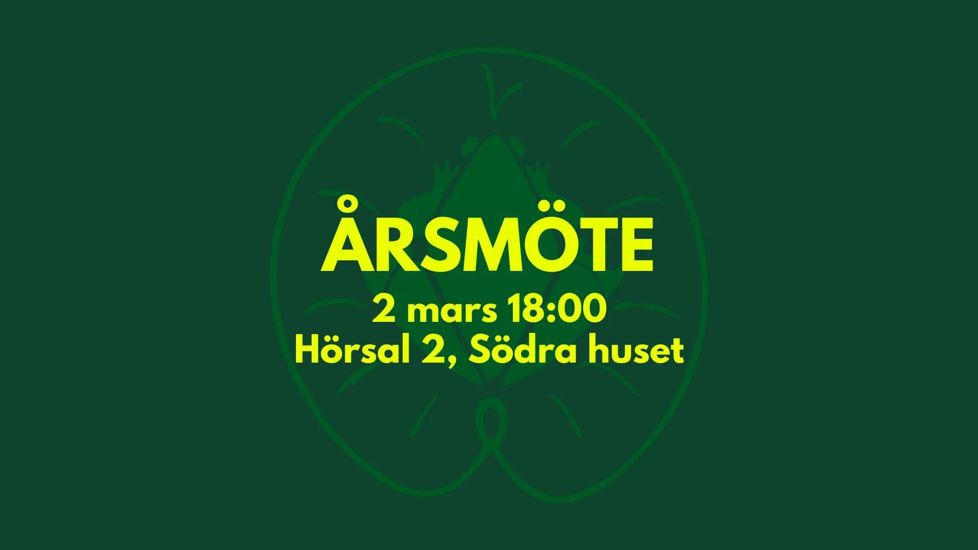 Årsmöte 