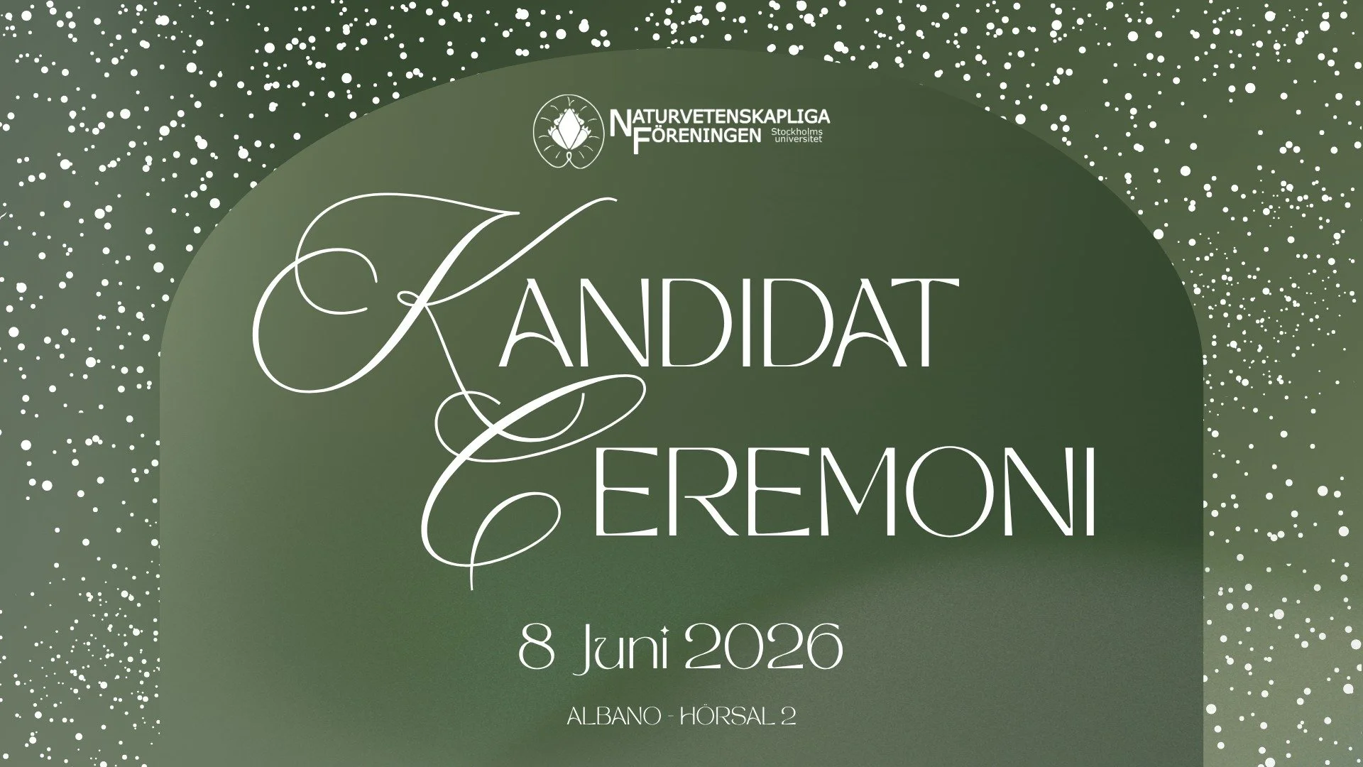 Kandidatceremoni 2026 / Bachelor’s Ceremony 2026