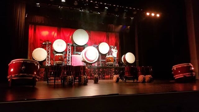Had great long day working with Yamato - The Drummers of Japan yesterday! An amazing show with some incredible energy from the performing crew!