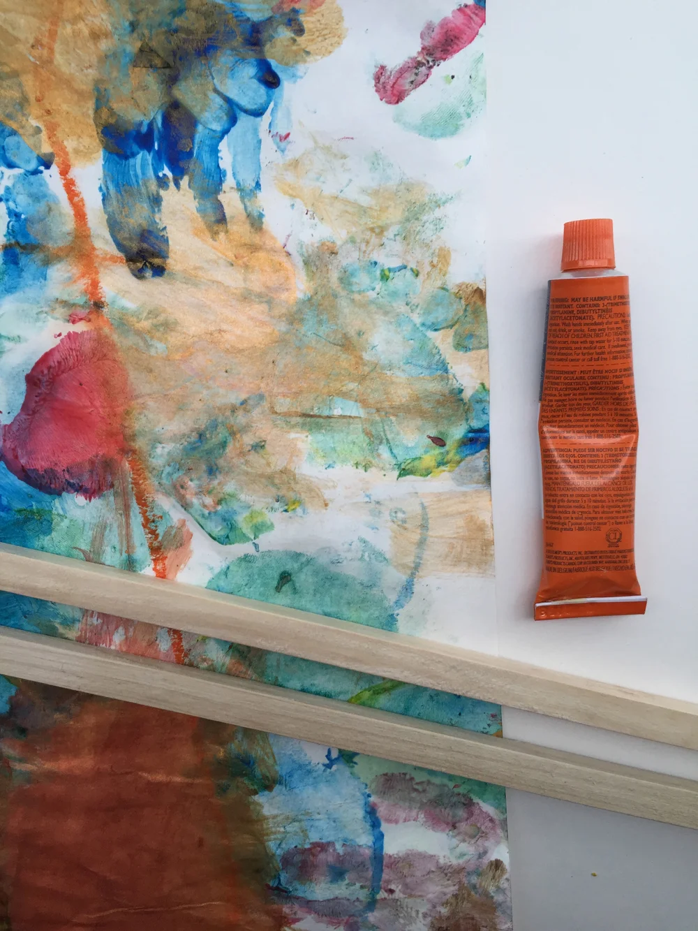 How to Hang Kids Artwork without a Frame by Rebecca Pitts - 04.jpeg