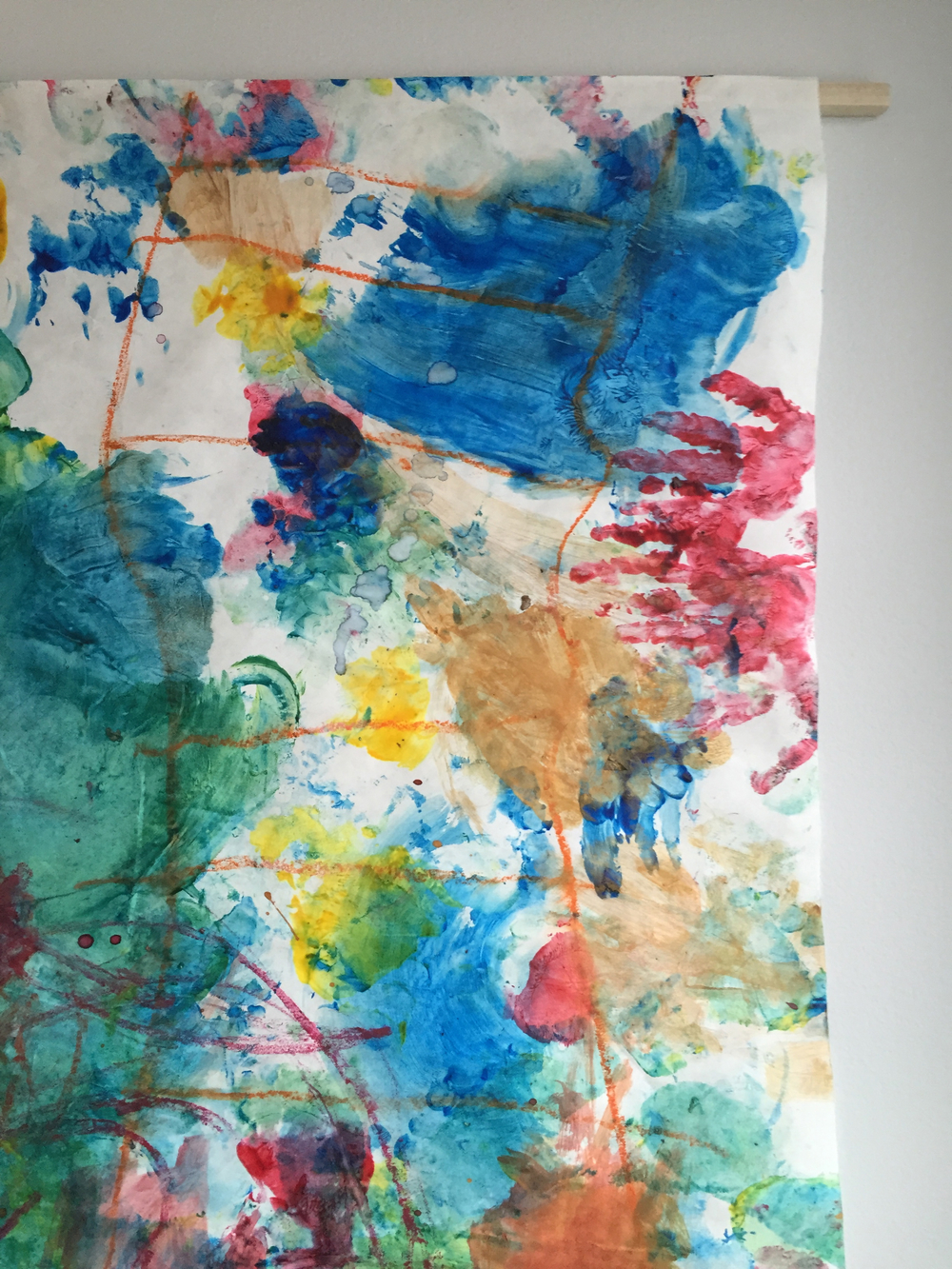 How to Hang Kids Artwork without a Frame by Rebecca Pitts - 05.jpeg