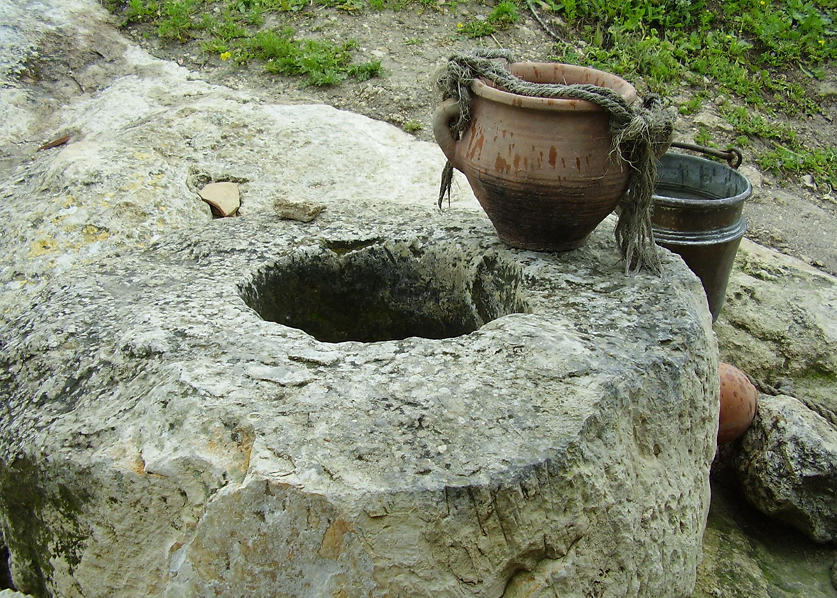 A well