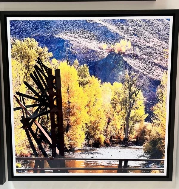The Bridge Over The Big Wood River /Autumn