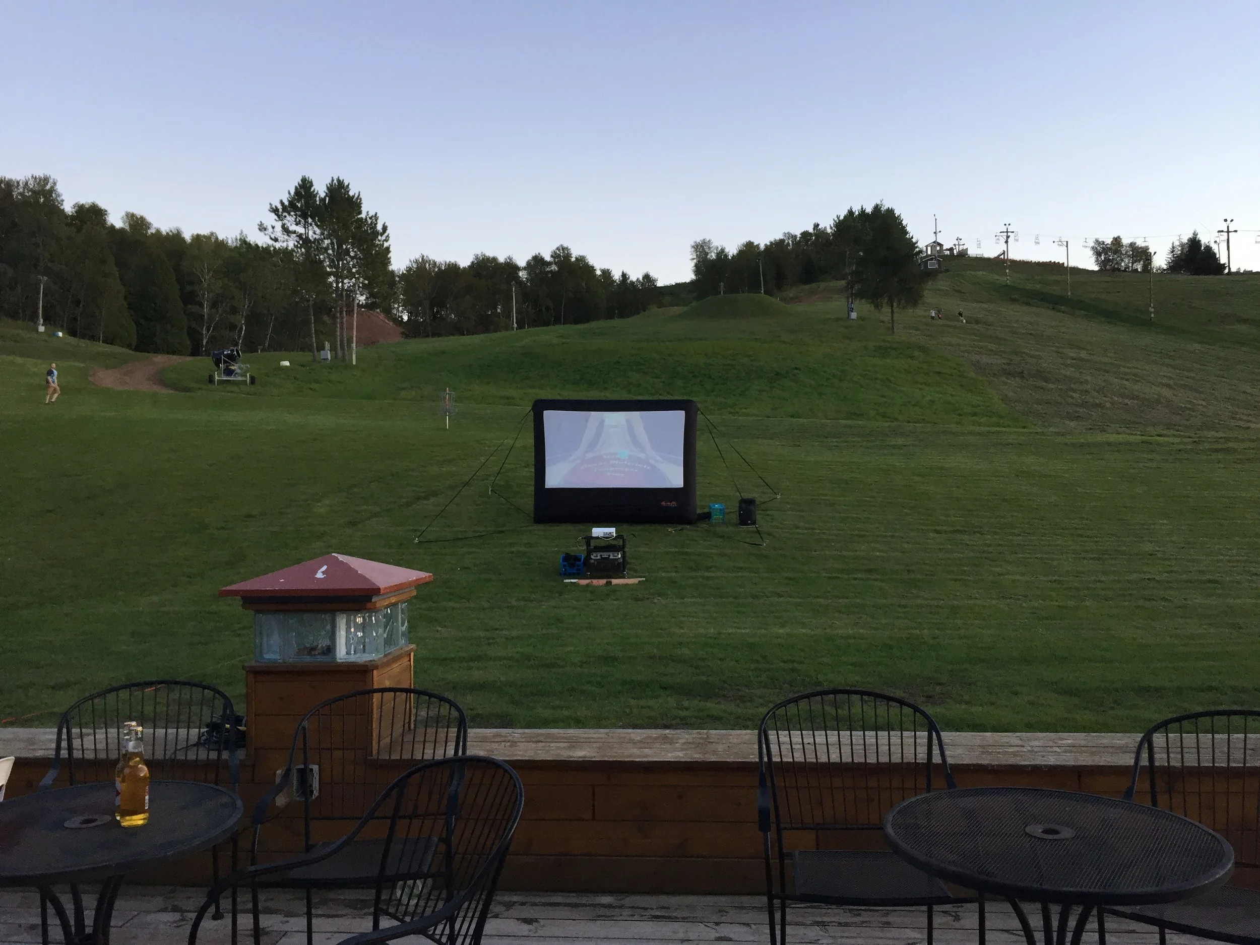 Backyard Screen