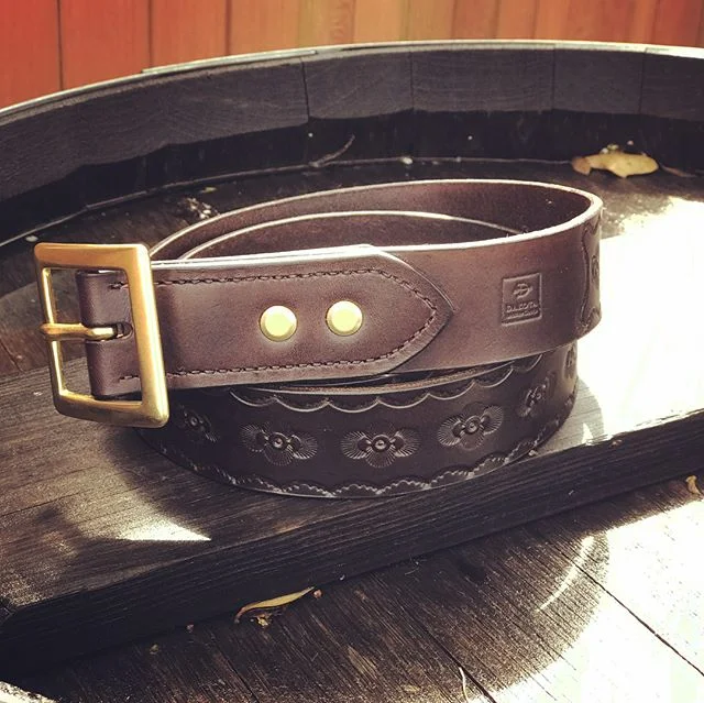 Still on this belt train. Dark brown.