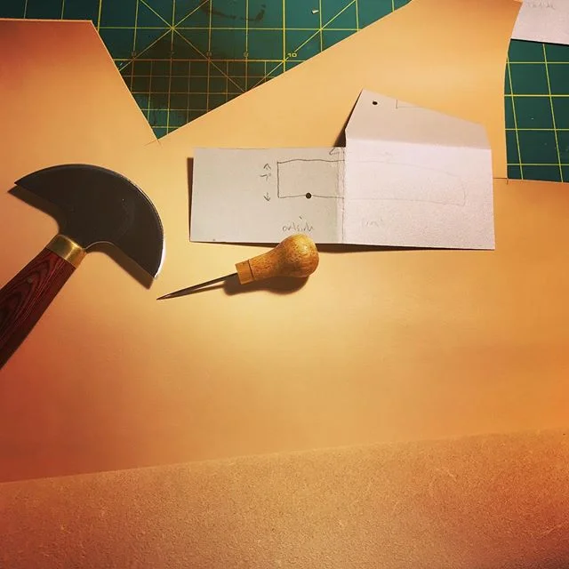 Doing a little R&amp;D on a new wallet design in prep for my first ever event!